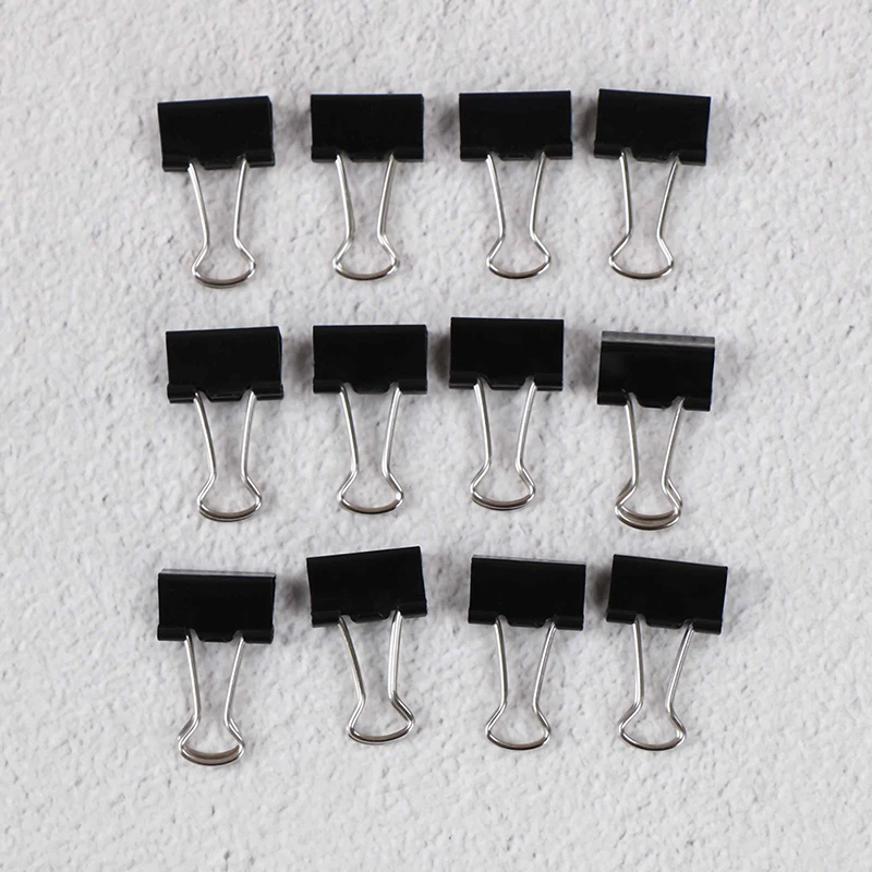Binder Clip Assorted - 10-20 Buah Klip Kertas 19/25Mm Klip