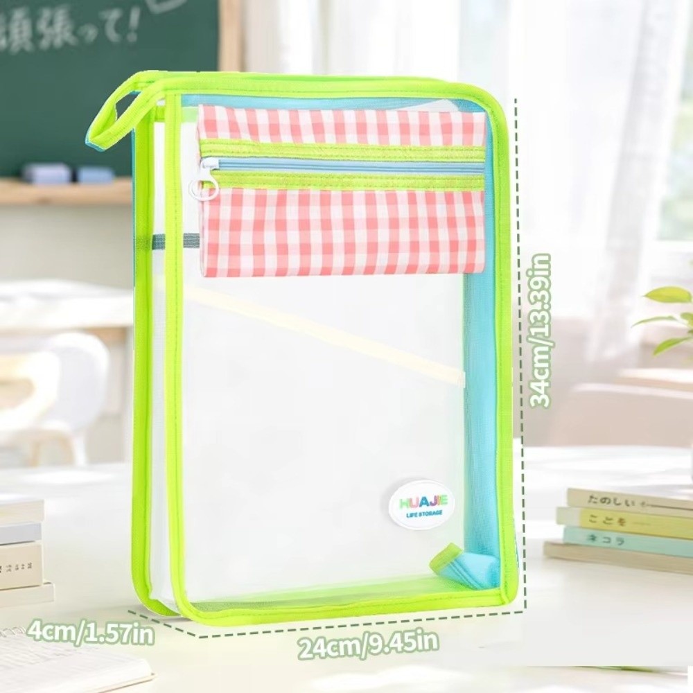 Pencil Case Large - Tas Bimbingan Belajar A4 Bentuk L