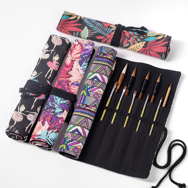 Pen Pouch Roll - 20 Lubang Roll Pensil Case Sekolah