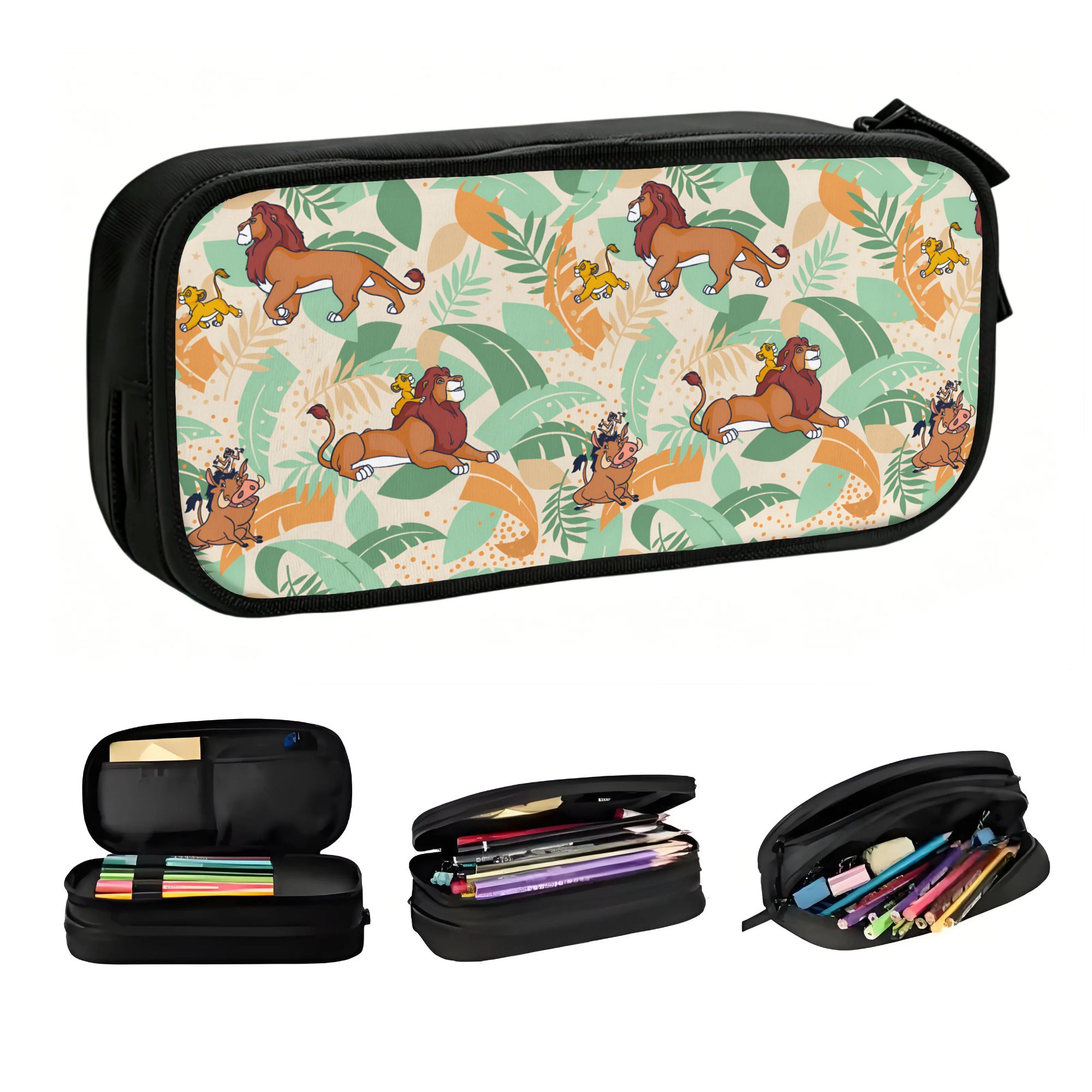 Lion Stationery & Office Supply(Kunshan)Co.Ltd - Kotak Pensil Sekolah Anime Lion King