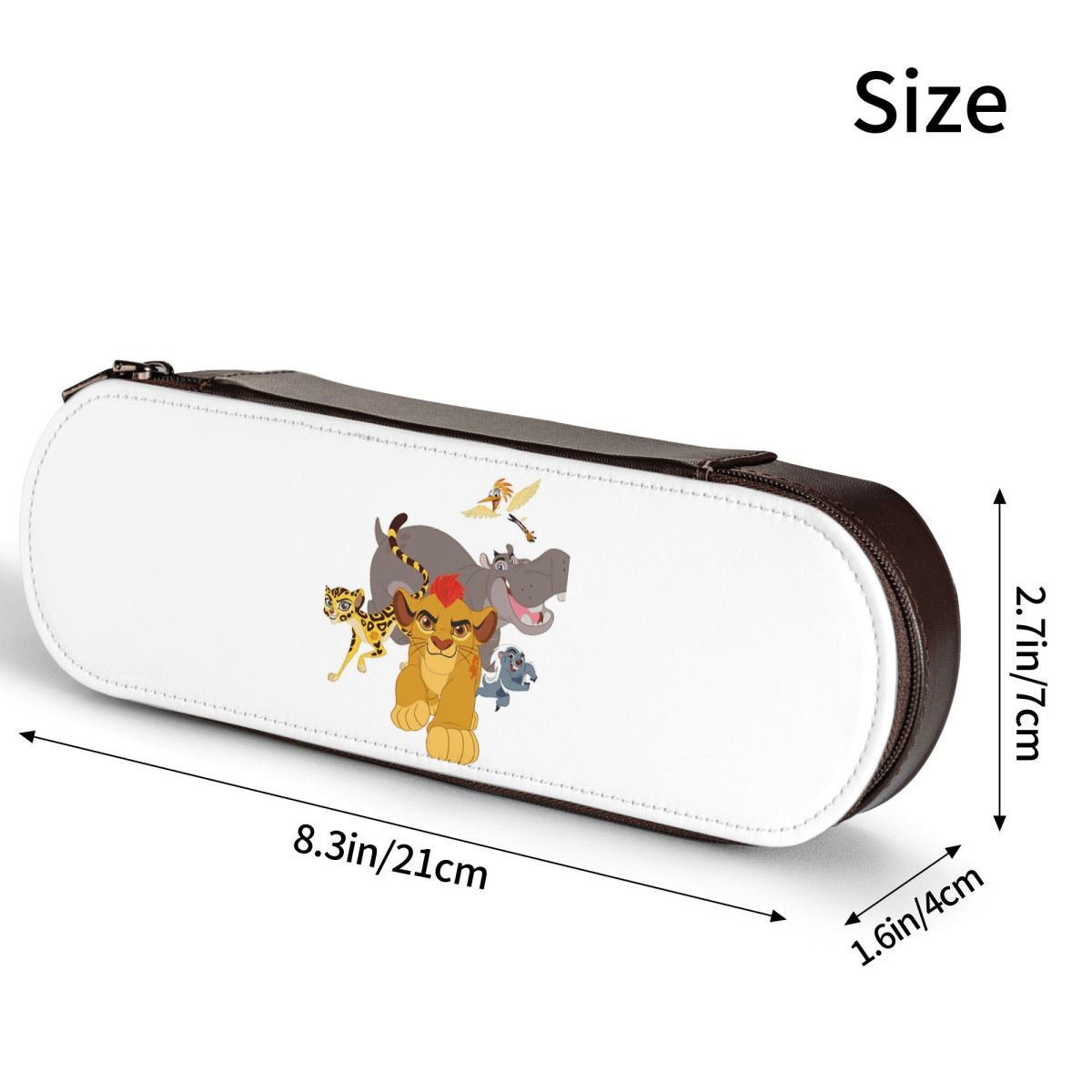 Lion Stationery & Office Supply(Kunshan)Co.Ltd - Tempat Pensil Kulit Lion Guard, Kotak