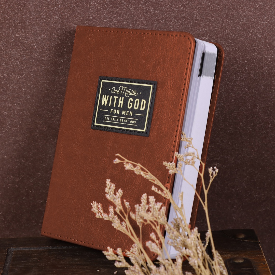Journal Leather Hardcover - Buku Catatan Jurnal Cokelat Vintage, Sampul