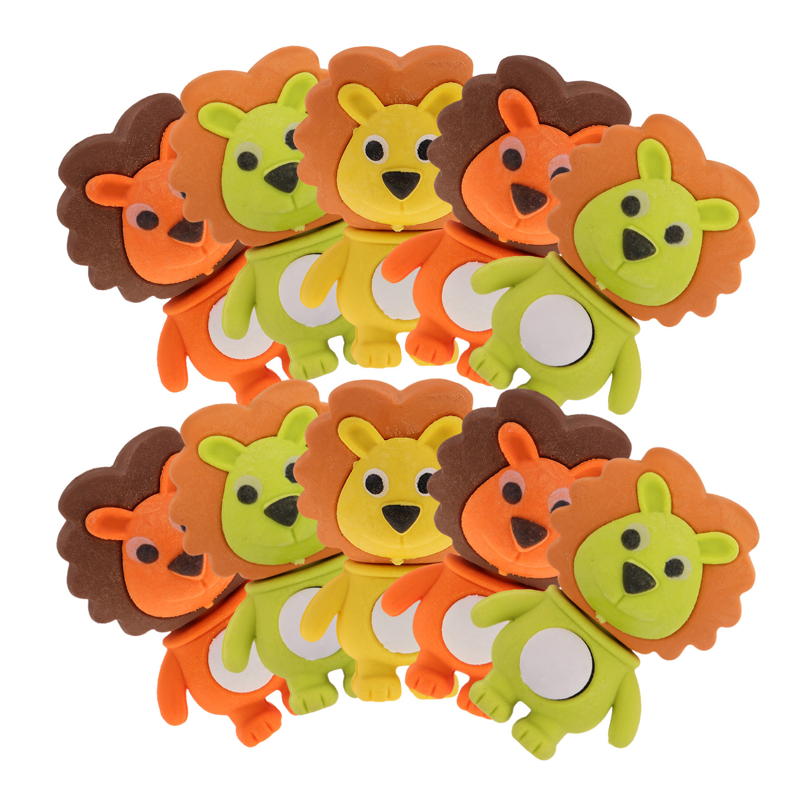 Lion Stationery & Office Supply(Kunshan)Co.Ltd - 18 Buah Penghapus Berbentuk Singa yang