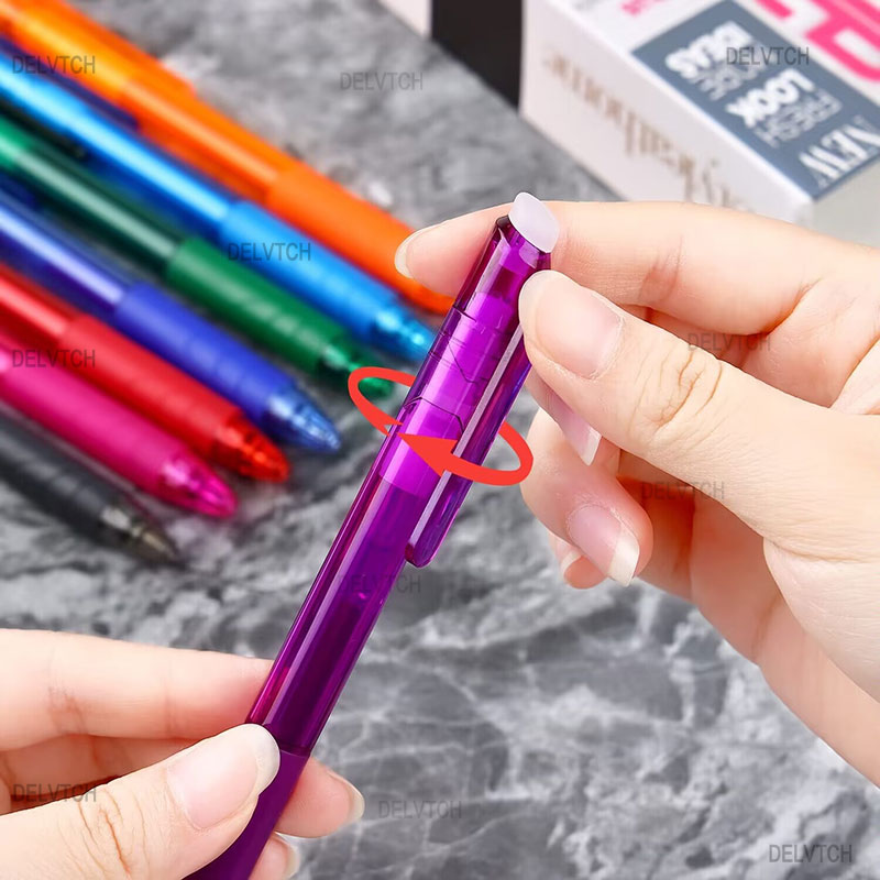 6 + 2 buah/set 0.7MM pena Gel  - Gel Ink Pen Set ulasan dan harga