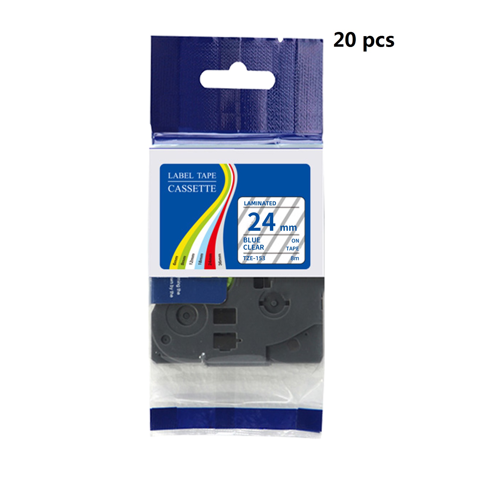 20 pcs per pak Pita Label Lami - Label Printer Tape ulasan dan harga