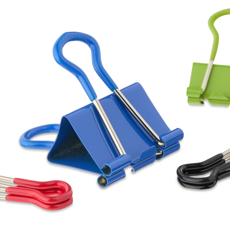 Klip Penjepit Kertas, Berbagai - Binder Clip Assorted ulasan dan harga