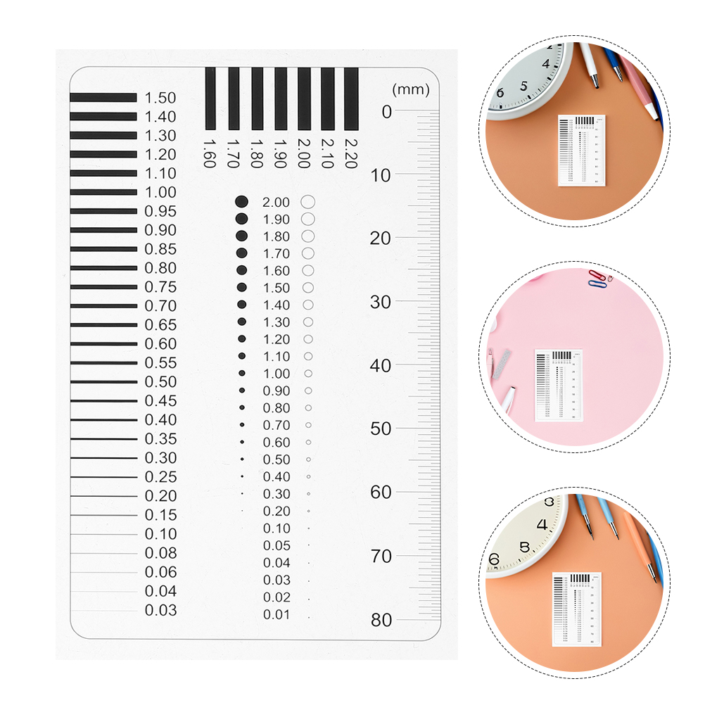 4 Buah Set Penggaris Pengukura - Ruler Set Transparent ulasan dan harga