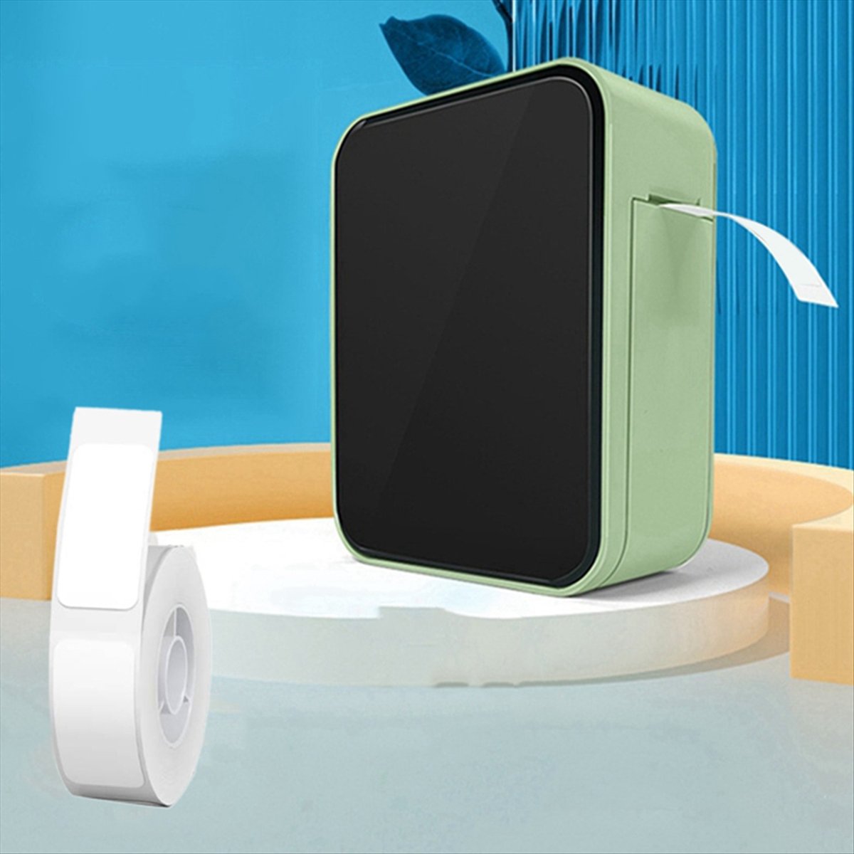 Cocok untuk Printer Label Nirk - Label Printer Tape ulasan dan harga