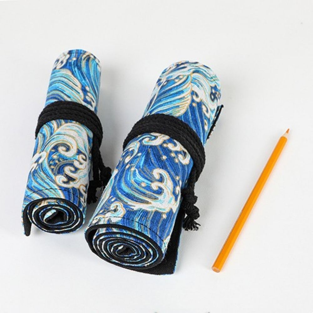 12/24/36/48/72 Lubang Kanvas R - Pen Pouch Roll ulasan dan harga
