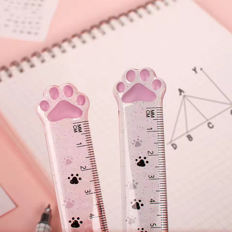 1 Buah Penggaris Desain Cakar  - Ruler Set Transparent ulasan dan harga