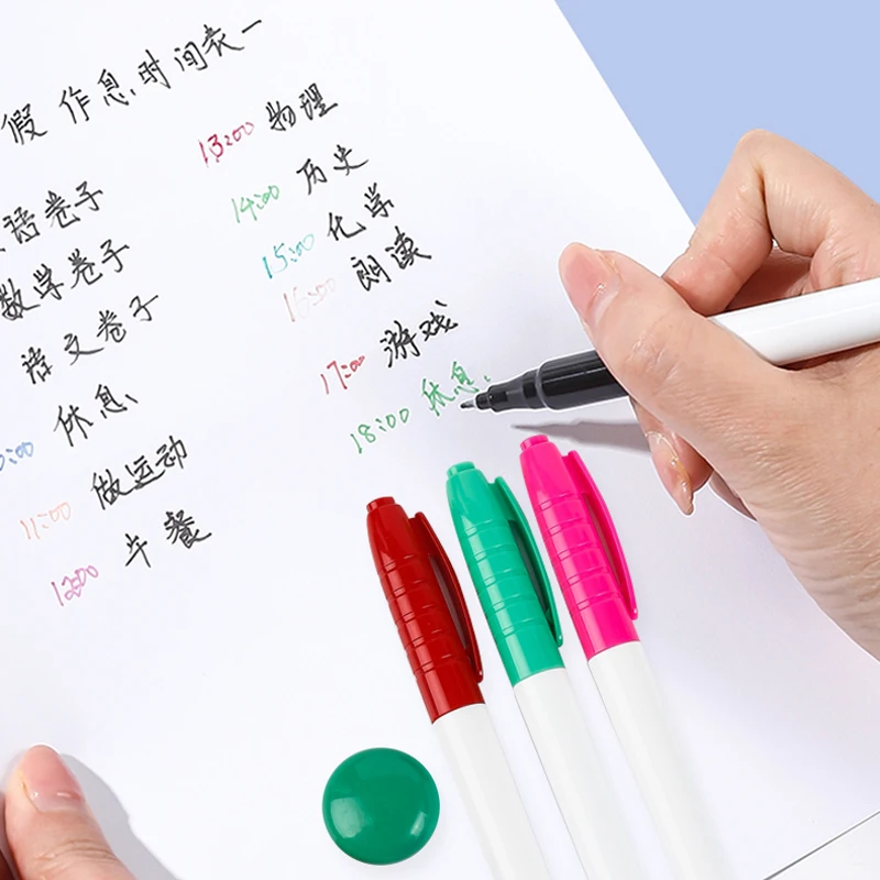 6 buah pena papan tulis warna  - Whiteboard Marker Set ulasan dan harga