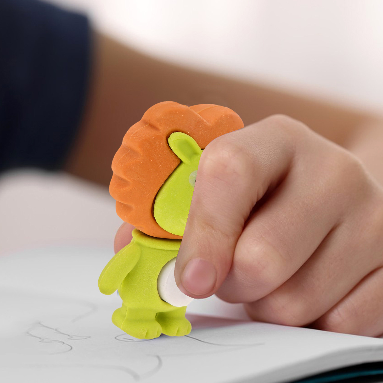 18 Buah Penghapus Berbentuk Si - Lion Stationery & Office Supply(Kunshan)Co.Ltd ulasan dan harga