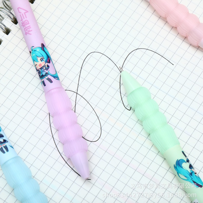 Pulpen Gel Hatsune Miku Kawaii - Gel Ink Pen Set ulasan dan harga