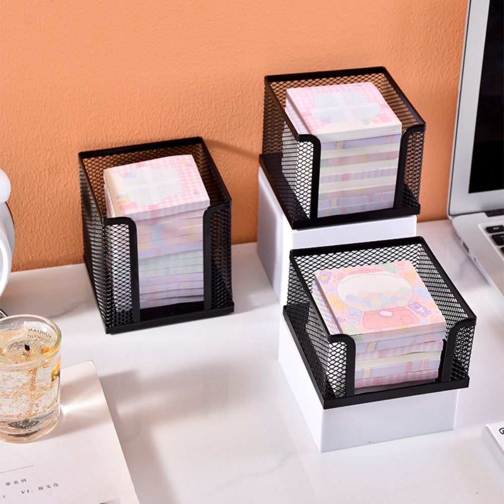 Hitam Mesh kertas kubus Memo M - Sticky Note Cube ulasan dan harga