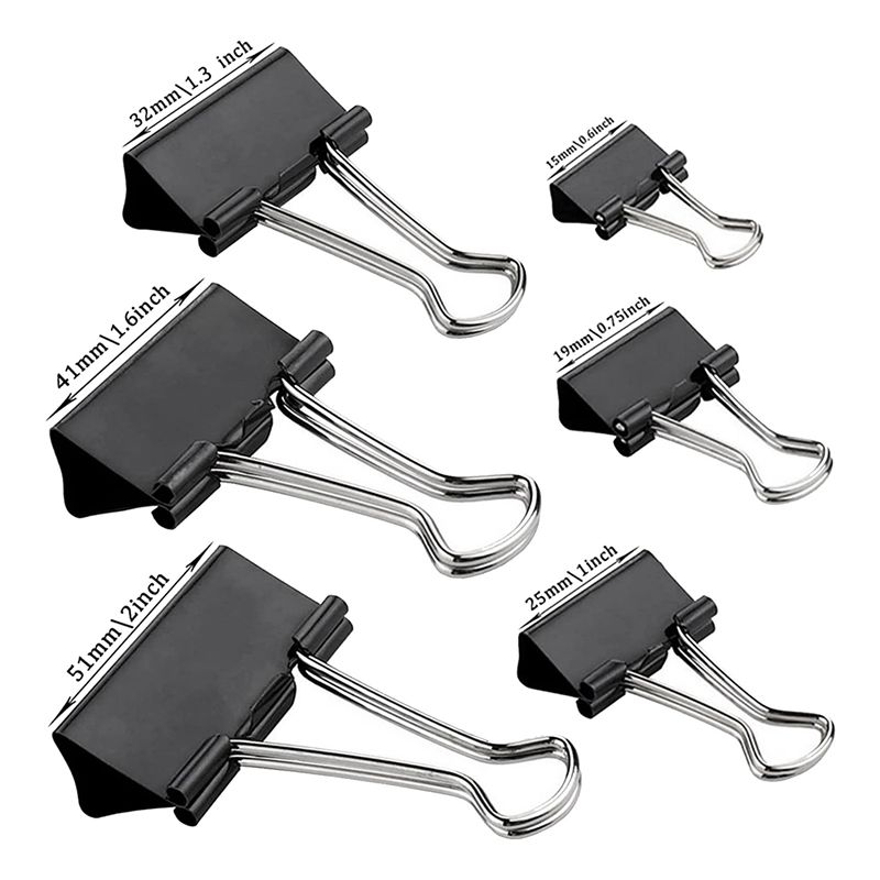 【2026 TOP Global】Penjepit Kert - Binder Clip Assorted ulasan dan harga