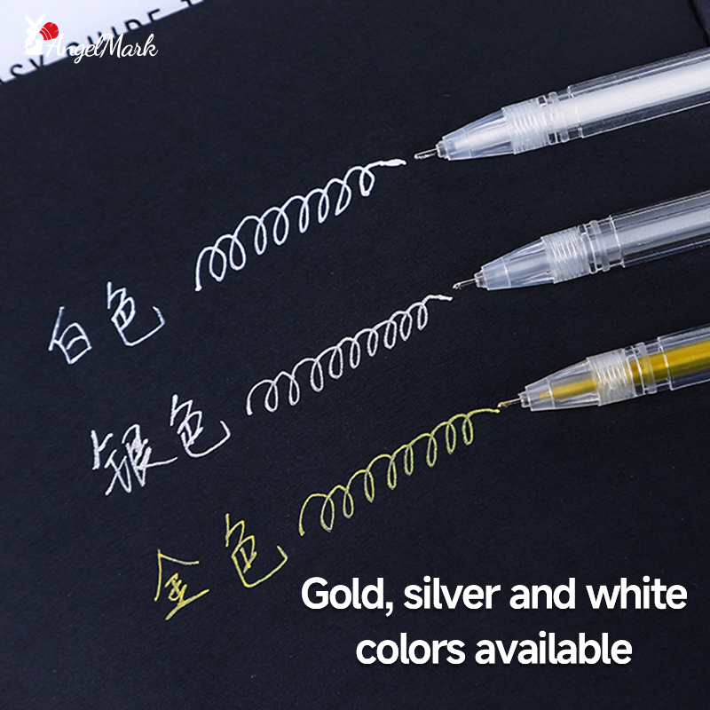 Putih emas perak klasik pena s - Gel Ink Pen Set ulasan dan harga
