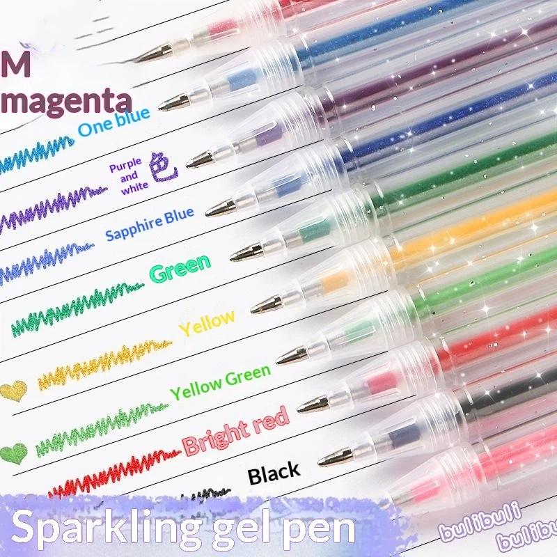 8/12/18 Warna Pulpen Gel Glitt - Gel Ink Pen Set ulasan dan harga