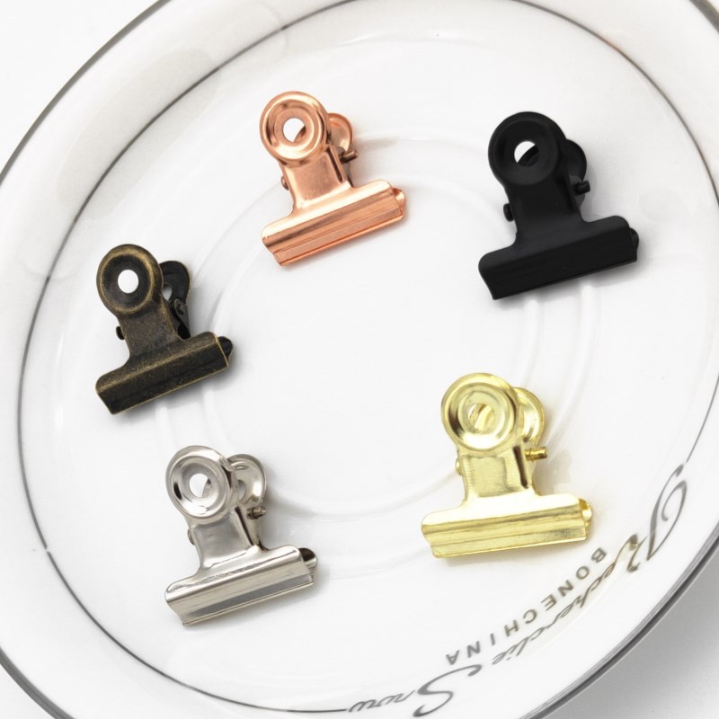 20PCS/Set Klip Logam Bulat 21m - Binder Clip Assorted ulasan dan harga