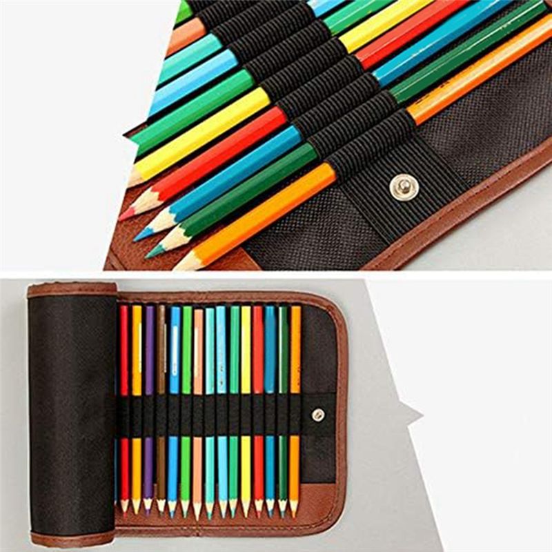 BHBL 24 Slot Tempat Pensil Gul - Pen Pouch Roll ulasan dan harga