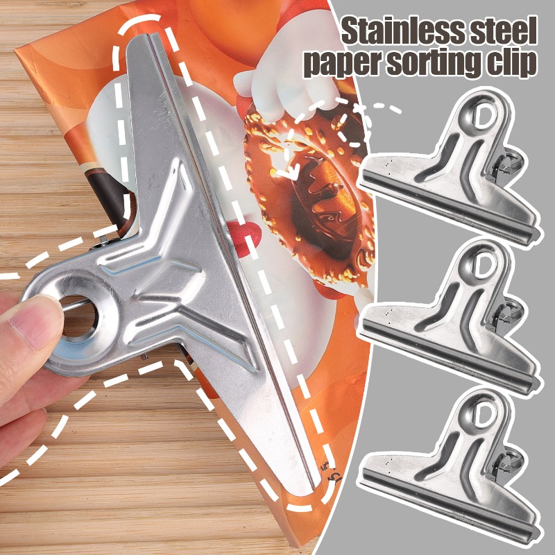Klip Binder Kertas Bulldog Eks - Binder Clip Assorted ulasan dan harga