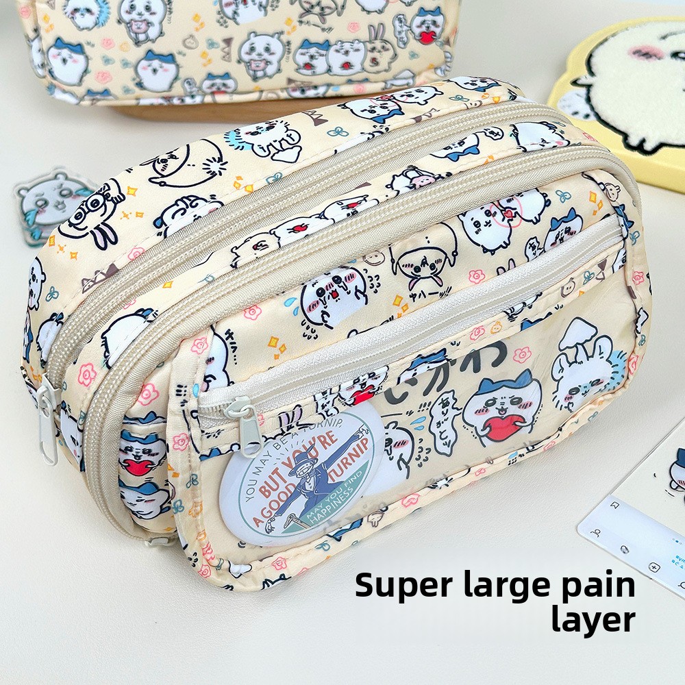 Kotak Pensil Jiyi Pain Bag Kap - Pencil Case Large ulasan dan harga