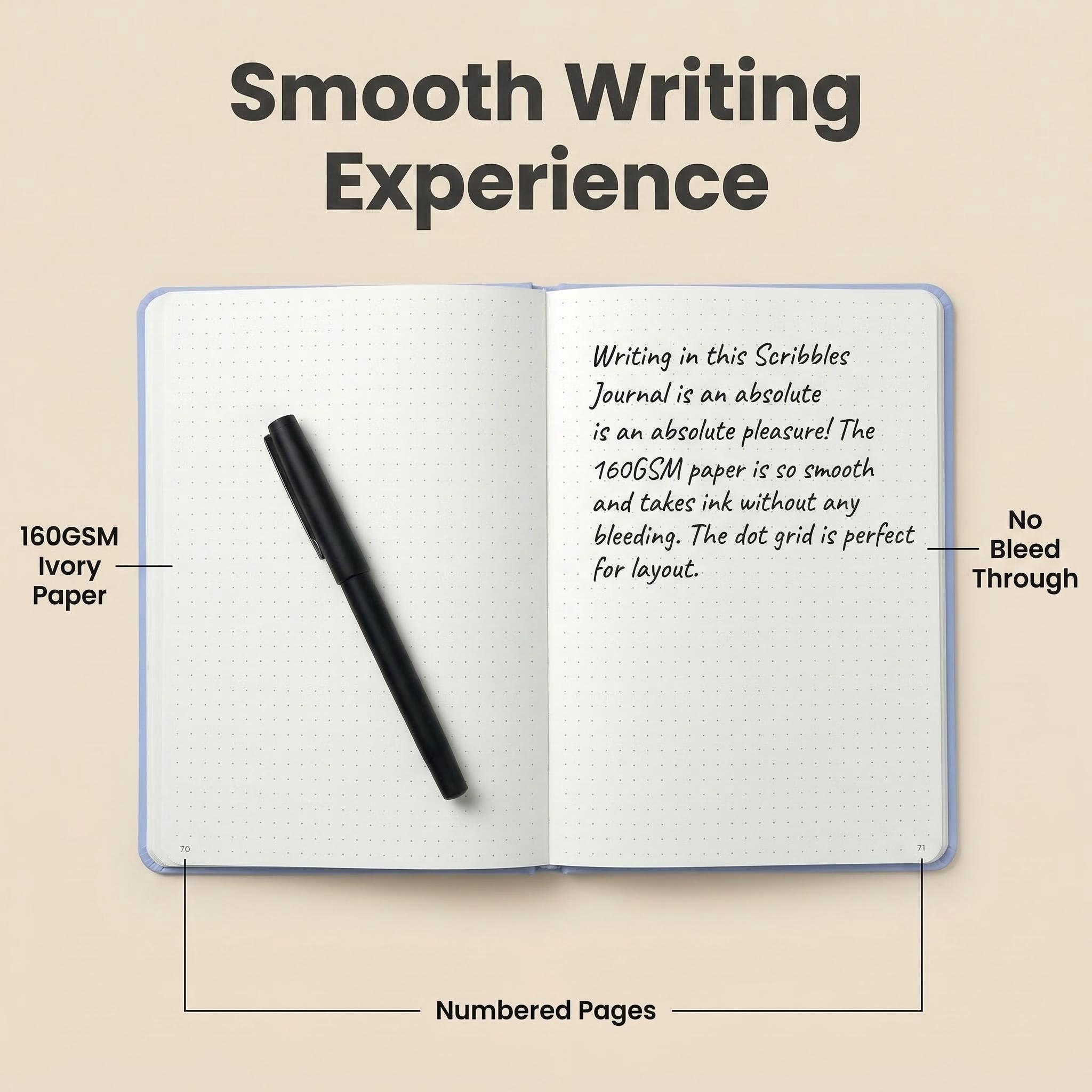 Buku Catatan Jurnal A5 Dot Gri - Notebook Dotted A5 ulasan dan harga