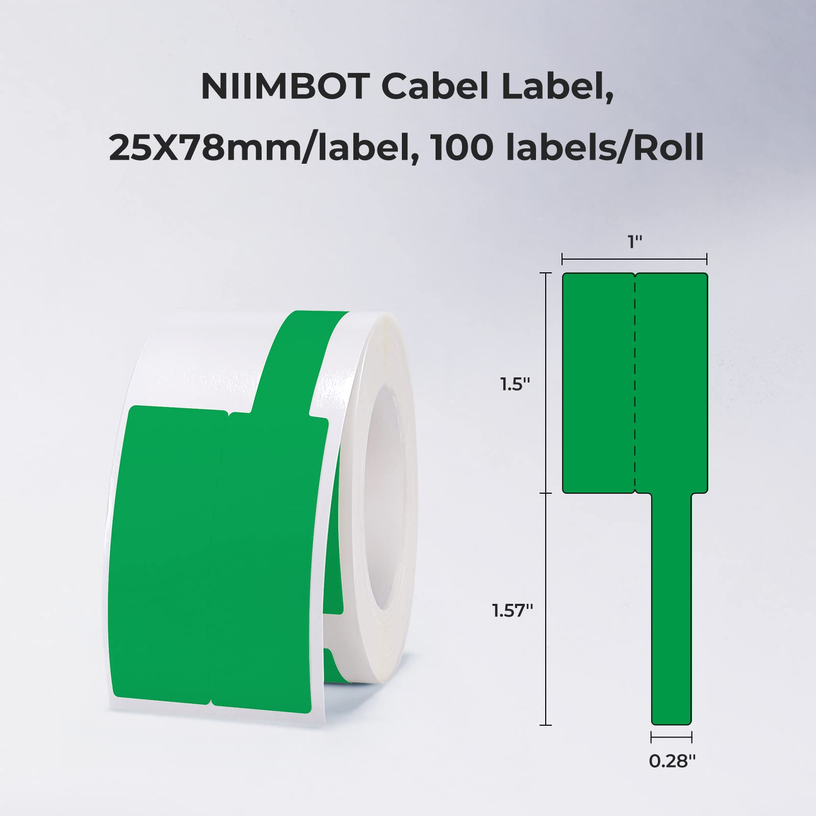 Niimbot Label Kabel Warna-warn - Label Printer Tape ulasan dan harga