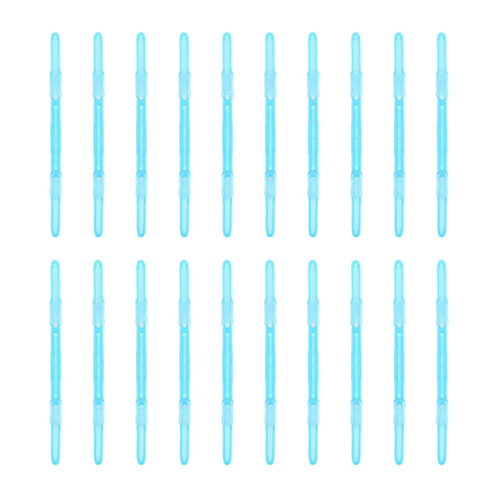 20 Buah Klip Alat Tulis Plasti - Ideal Stationery & Office Supply ulasan dan harga