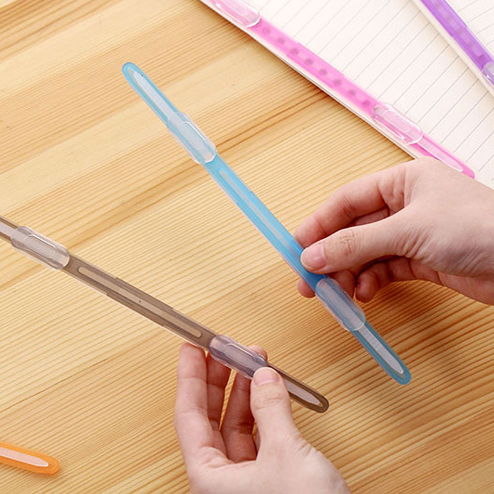 20 Buah Klip Alat Tulis Plasti - Ideal Stationery & Office Supply ulasan dan harga