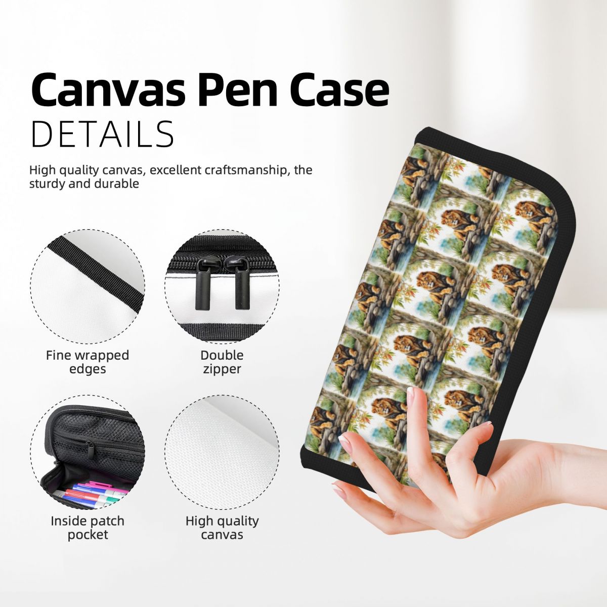 Kotak Pensil Singa Di Hutan un - Lion Stationery & Office Supply(Kunshan)Co.Ltd ulasan dan harga