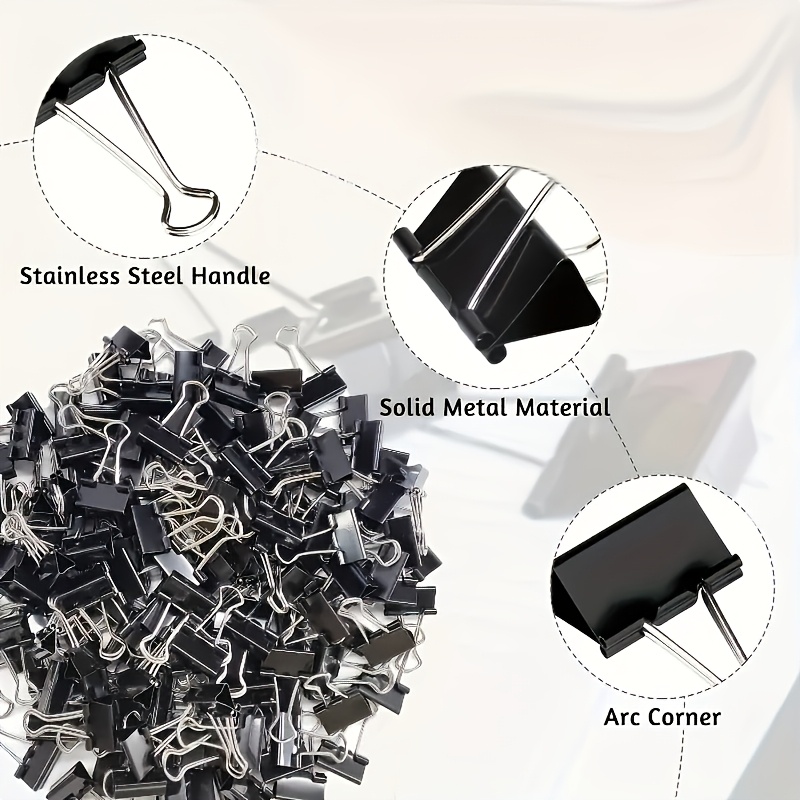 Klip Binder Berwarna & Hitam,  - Binder Clip Assorted ulasan dan harga