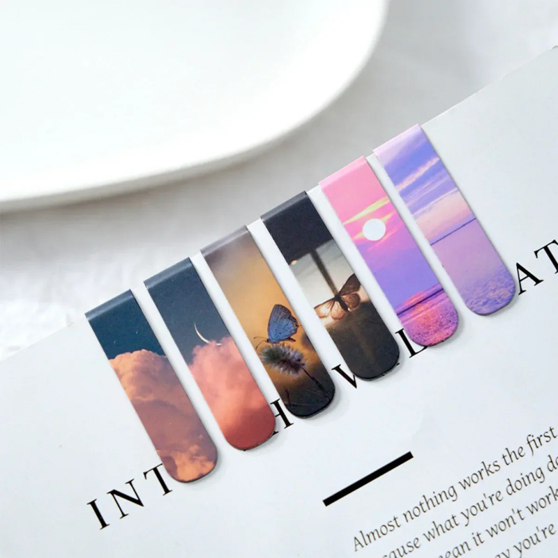 2 Buah/Set Penanda Awan Fantas - Paperclip Magnetic Set ulasan dan harga