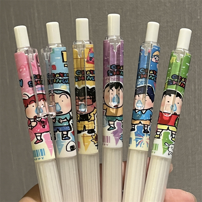 6 Buah Set Pena Gel Tekan Sisw - Gel Ink Pen Set ulasan dan harga