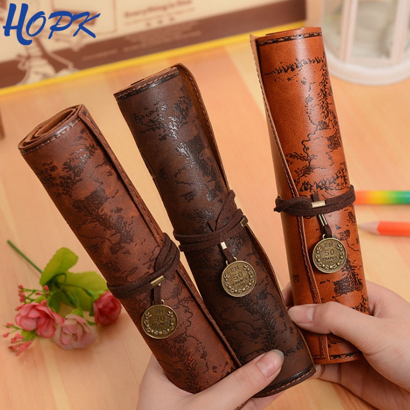 Kotak Pensil Peta Harta Karun  - Pen Pouch Roll ulasan dan harga