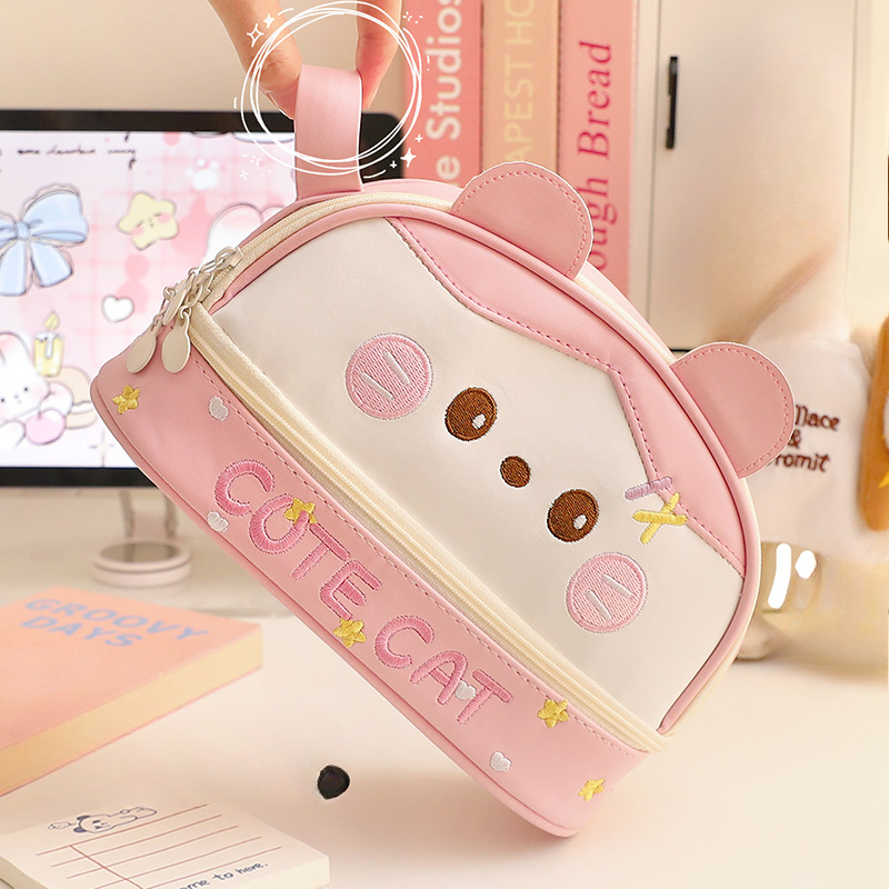 Tas Pensil Tahan Air Kapasitas - Pencil Case Large ulasan dan harga