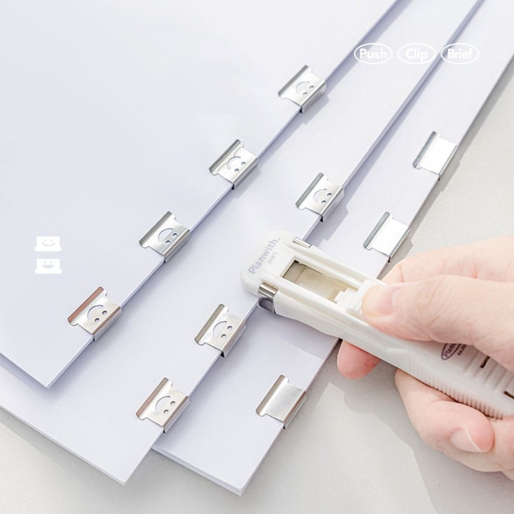 Smile desain klip kertas doron - Binder Clip Assorted ulasan dan harga